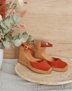 Polin et moi ALPARGATAS>Alpargata Cuña Fabrizia TERRACOTA