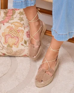 Polin et moi ALPARGATAS>Alpargata Serraje Aurora Taupe