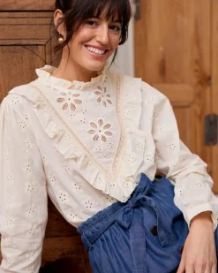 Polin et moi BLUSAS Y CAMISAS>Blusa Batista Eloise Crudo