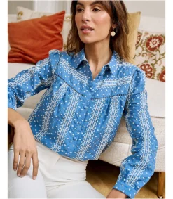 Polin et moi BLUSAS Y CAMISAS>Blusa Denim Uxia