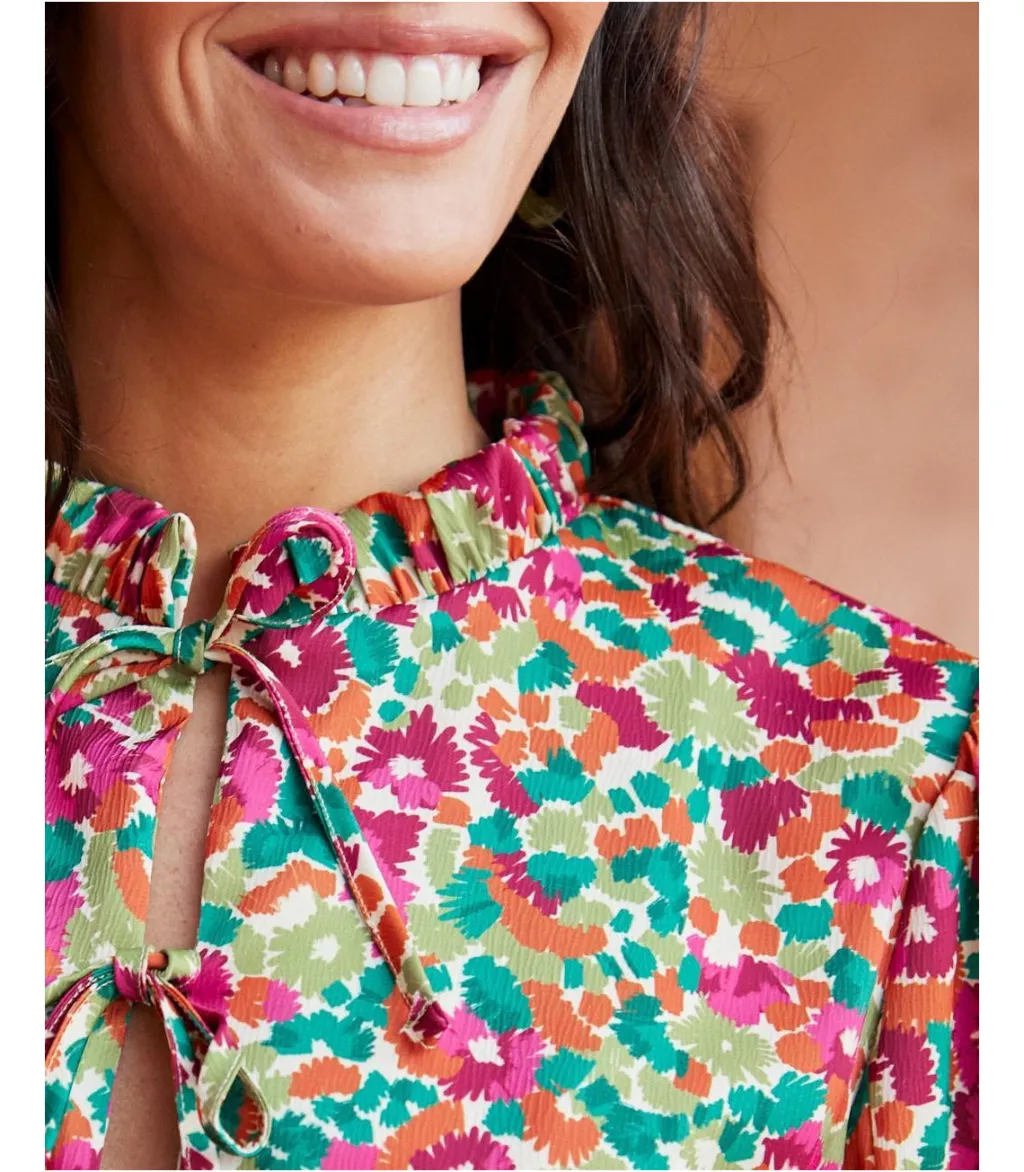 Polin et moi BLUSAS Y CAMISAS>Blusa Lazos Marria Verde esmeralda