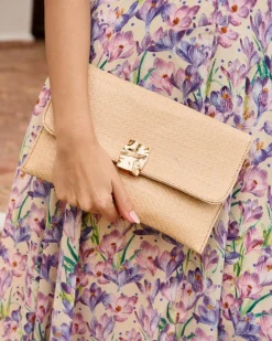 Polin et moi BOLSOS|COMPLEMENTOS>Bolso Mano Solama BEIGE