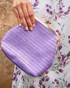 Polin et moi BOLSOS|COMPLEMENTOS>Bolso Saco Farina Lila