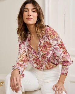 Polin et moi BLUSAS Y CAMISAS>Camisa Amebas Cami Morado