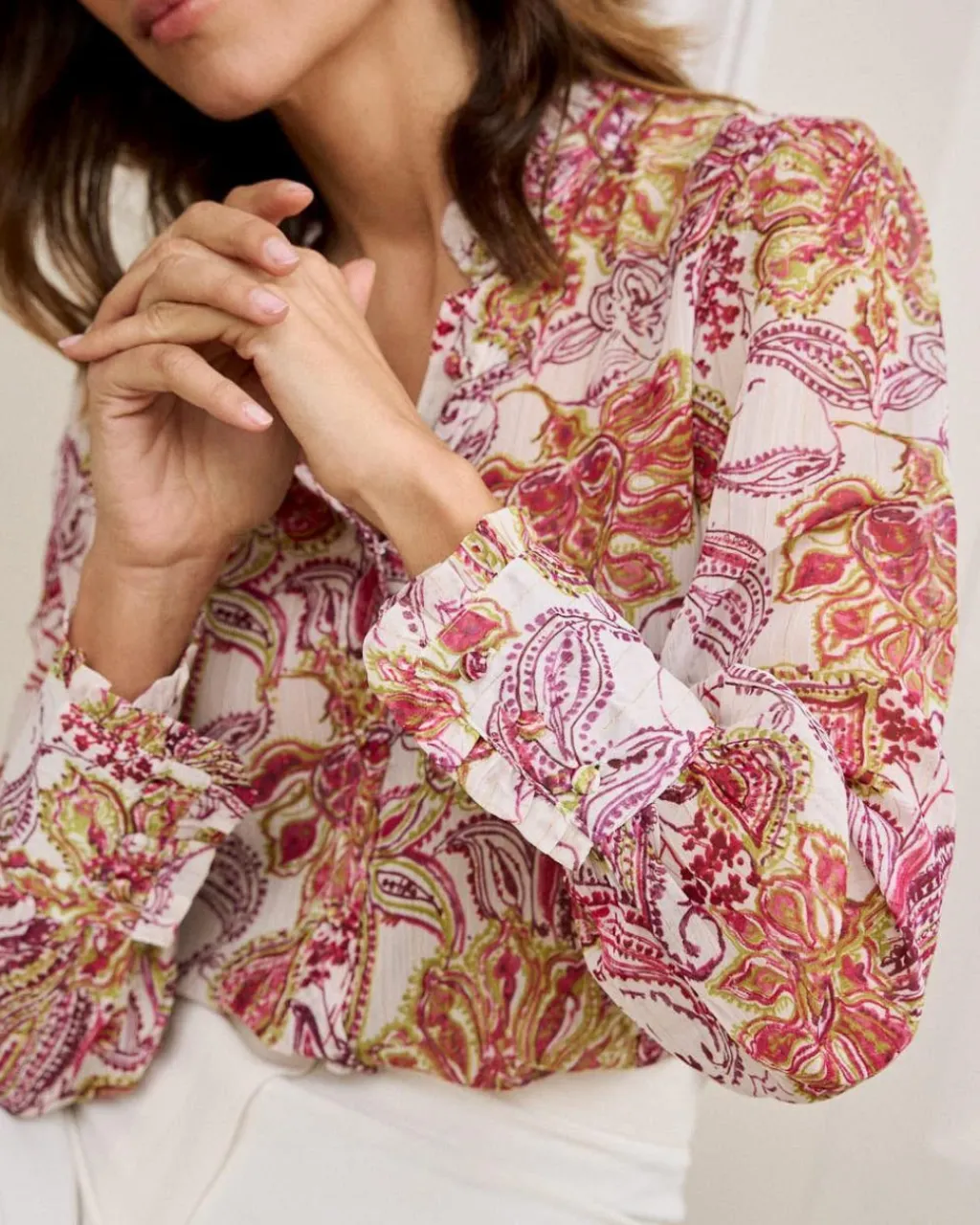 Polin et moi BLUSAS Y CAMISAS>Camisa Amebas Cami Morado