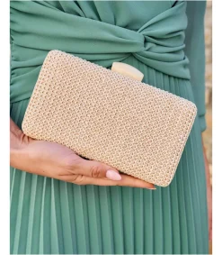 Polin et moi FERIA|COMPLEMENTOS>Clutch Nacar Ebila