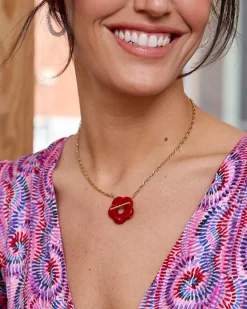 Polin et moi BISUTERÍA>Colgante Flor Limina CALDERA