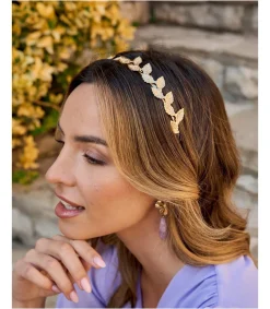 Polin et moi DIADEMAS>Diadema Hojas Casaria Oro