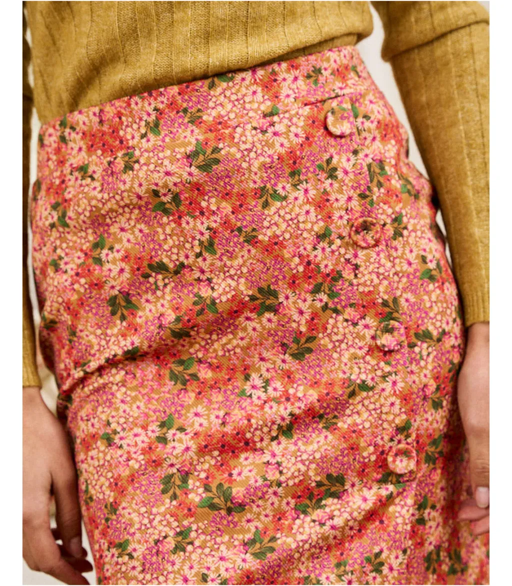 Polin et moi FALDAS>Falda Midi Adia Melocoton