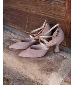 Polin et moi ZAPATOS DE TACÓN|NOVIA>Mary Jane Tacón Angélica Taupe