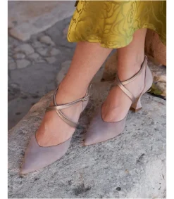 Polin et moi ZAPATOS DE TACÓN|NOVIA>Mary Jane Tacón Angélica Taupe