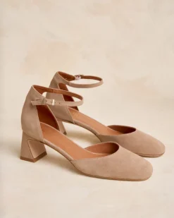 Polin et moi ZAPATOS DE TACÓN>Mary Jane Tacón Fanni Moka