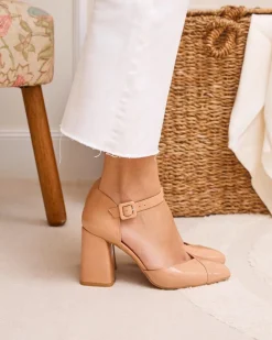 Polin et moi ZAPATOS DE TACÓN>Mary Jane Tacón Funy Piedra