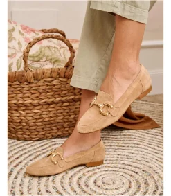 Polin et moi MOCASINES>Mocasín Hebilla Lamen camel