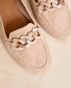 Polin et moi MOCASINES>Mocasín Hebilla Leria Nude