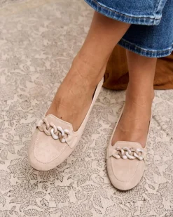 Polin et moi MOCASINES>Mocasín Hebilla Leria Nude