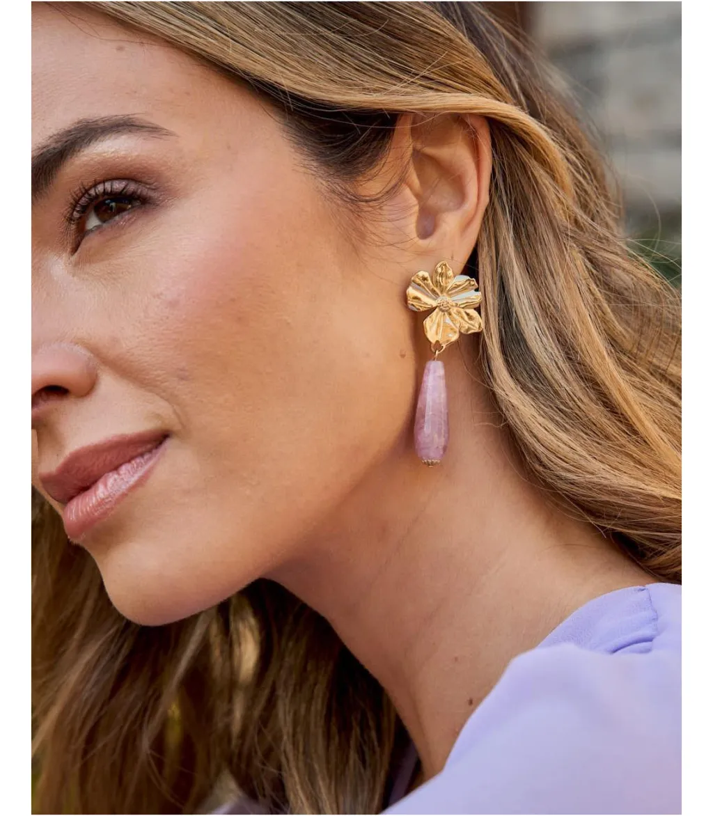 Polin et moi BISUTERÍA|COMPLEMENTOS>Pendiente Flor Piena