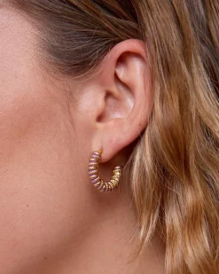 Polin et moi BISUTERÍA>Pendientes Aro Nuna Oro