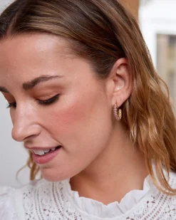 Polin et moi BISUTERÍA>Pendientes Aro Nuna Oro