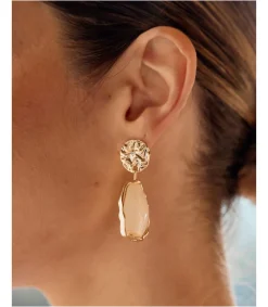 Polin et moi BISUTERÍA|COMPLEMENTOS>Pendientes Largos Gota