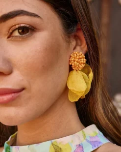 Polin et moi BISUTERÍA|FERIA>Pendientes Pétalos Campanilla