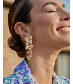 Polin et moi BISUTERÍA|COMPLEMENTOS>Pendientes Rígido Larggia Oro