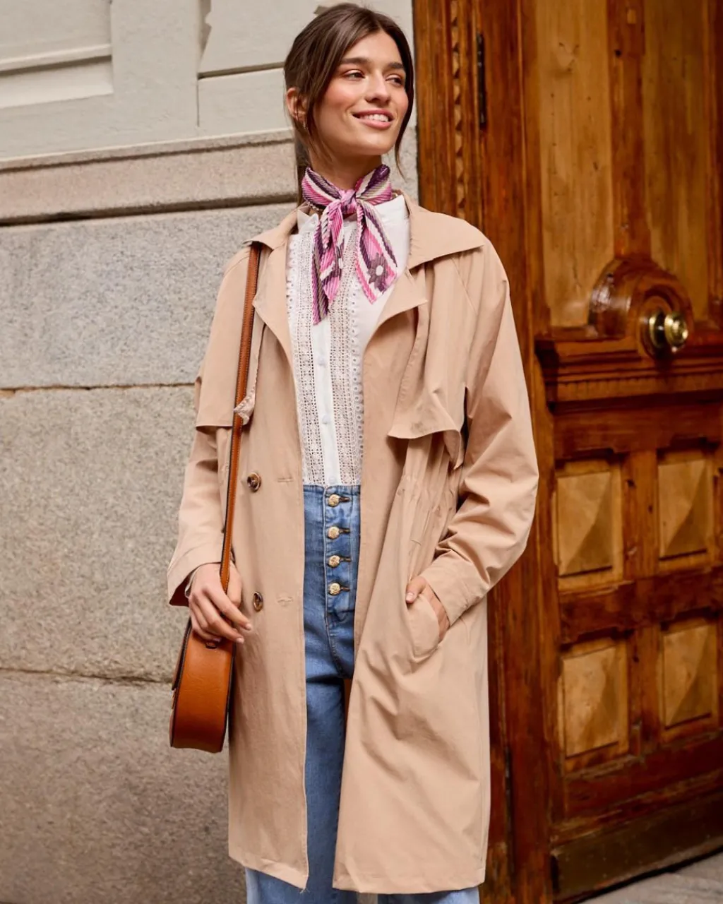 Polin et moi BLAZERS Y CAZADORAS>Sahariana Dolly Rosa