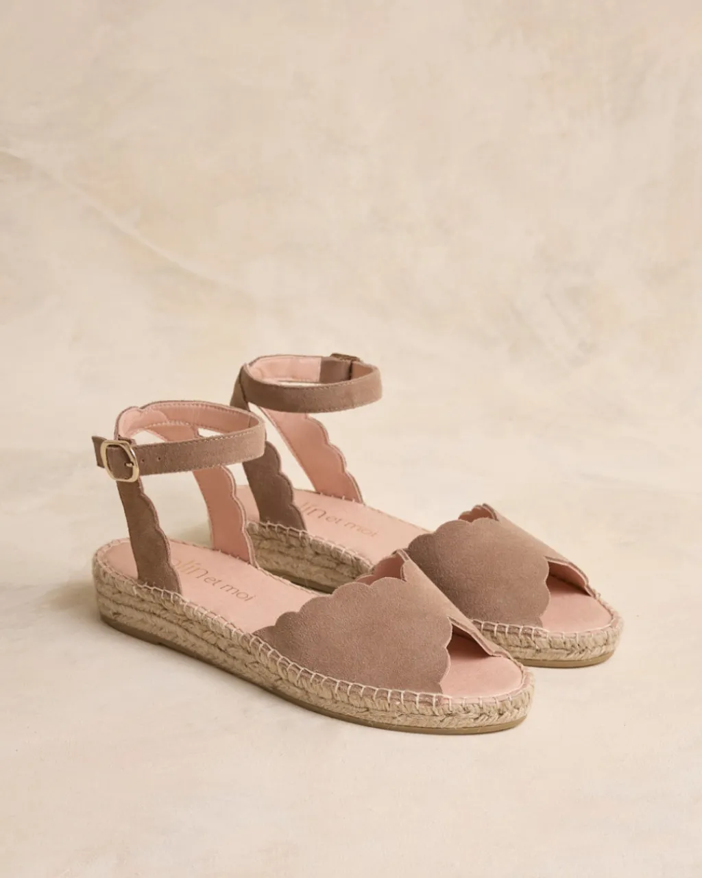 Polin et moi SANDALIAS>Sandalia Ondas Amalia Taupe