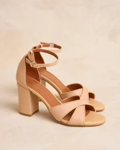 Polin et moi SANDALIAS|CALZADO>Sandalia Tacón Zoisita Piedra