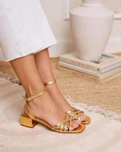 Polin et moi SANDALIAS>Sandalia Tiras Dorani Oro