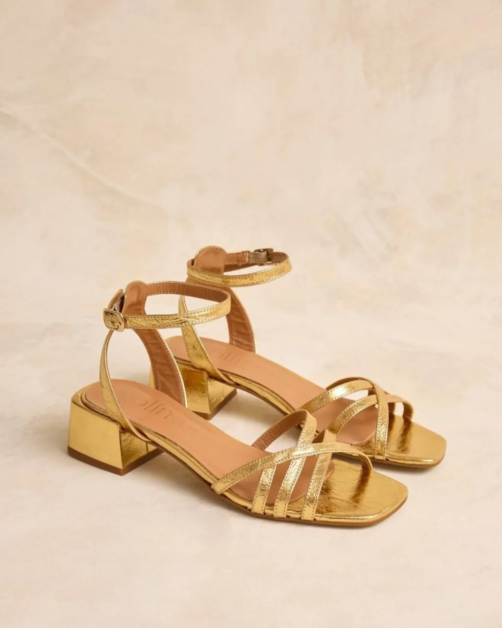 Polin et moi SANDALIAS>Sandalia Tiras Dorani Oro