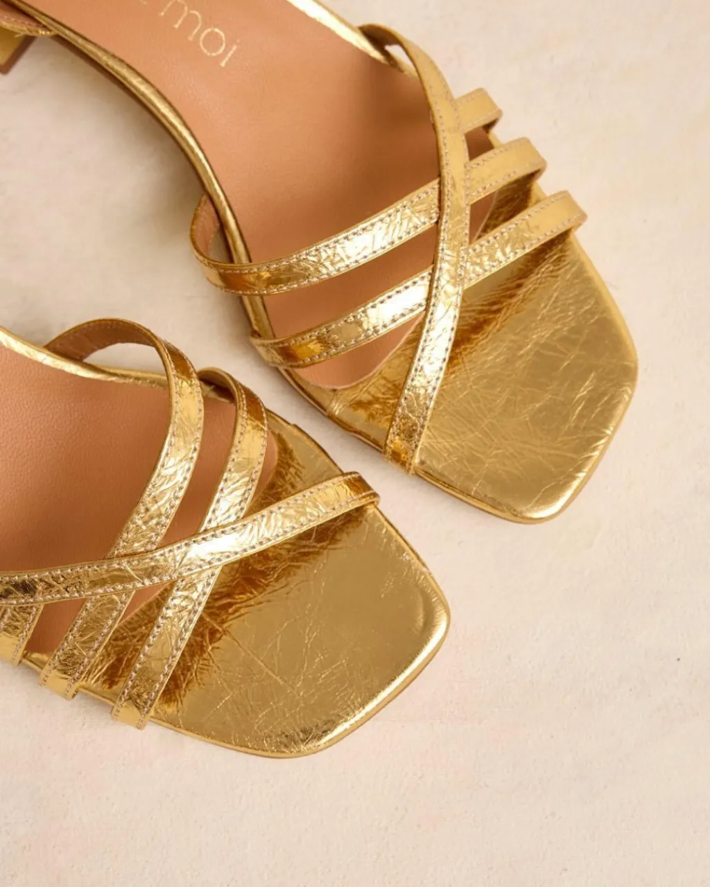 Polin et moi SANDALIAS>Sandalia Tiras Dorani Oro