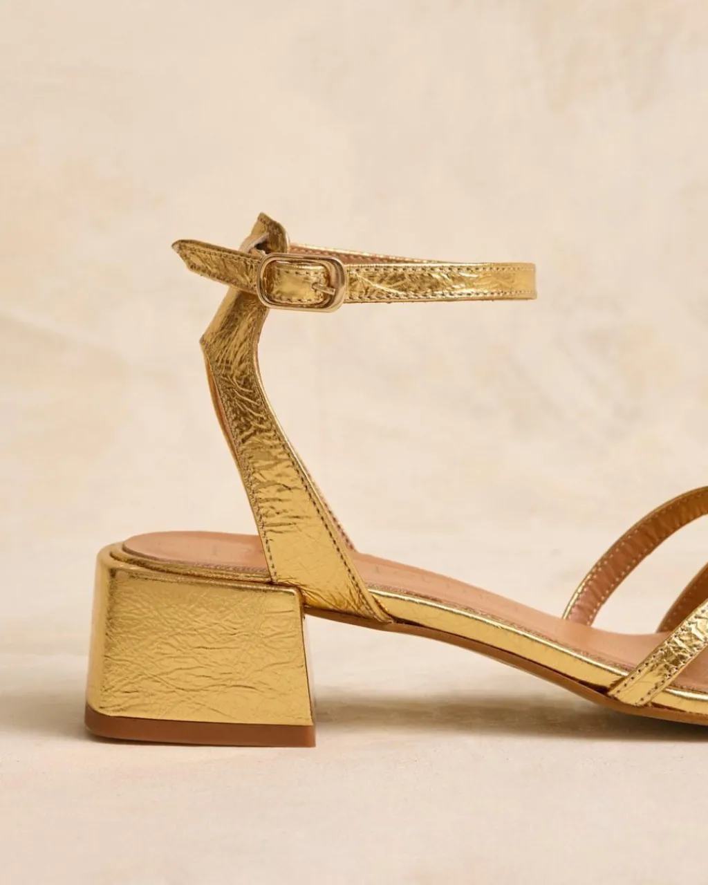 Polin et moi SANDALIAS>Sandalia Tiras Dorani Oro