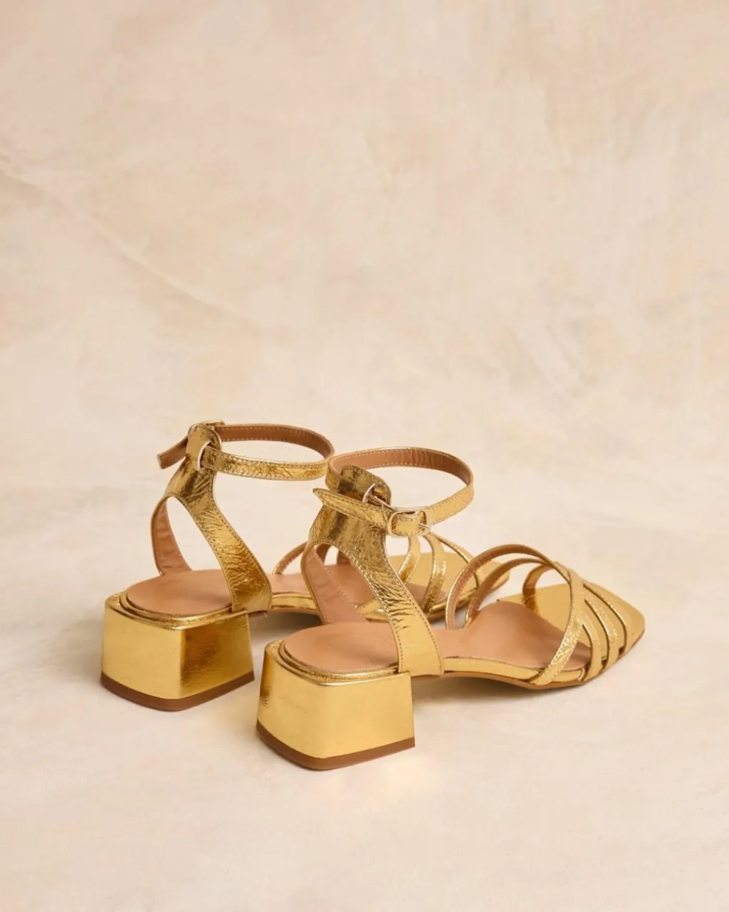 Polin et moi SANDALIAS>Sandalia Tiras Dorani Oro