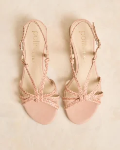 Polin et moi TRENZADOS|SANDALIAS>Sandalia Trenzada mi Rosa