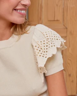 Polin et moi CAMISETAS Y TOPS>Top Bautista Clau BEIGE