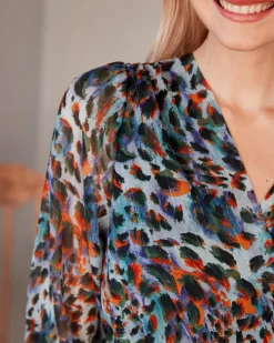 Polin et moi VESTIDOS Y MONOS>Vestido Corto Alima Turquesa