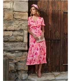 Polin et moi VESTIDOS INVITADA>Vestido Flores Alexandre Rosa