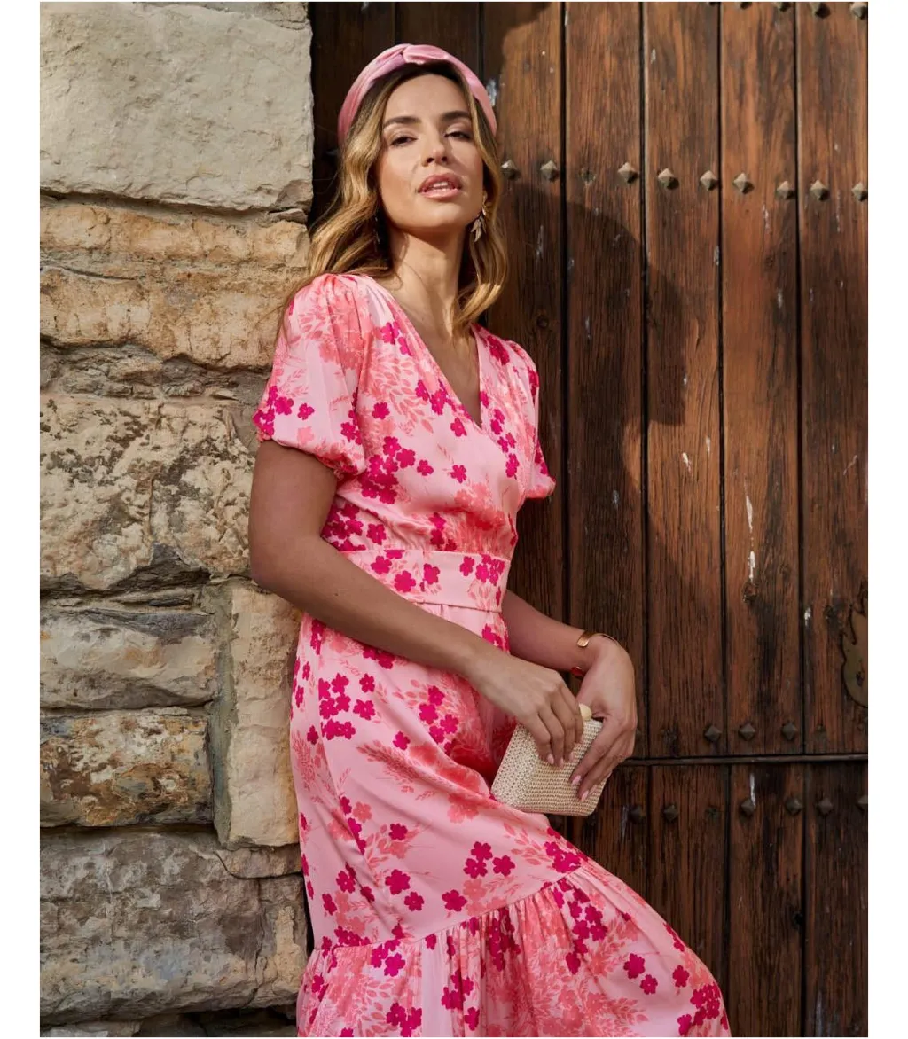 Polin et moi VESTIDOS INVITADA>Vestido Flores Alexandre Rosa