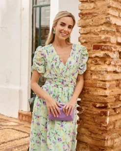 Polin et moi FERIA|VESTIDOS INVITADA>Vestido Largo Zuri menta