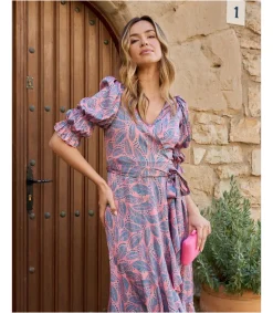 Polin et moi FERIA|VESTIDOS INVITADA>Vestido Lazo Lis Celeste