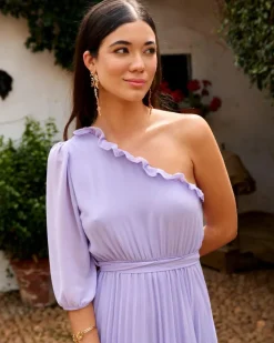 Polin et moi FERIA|VESTIDOS INVITADA>Vestido Manga Zoa Lila