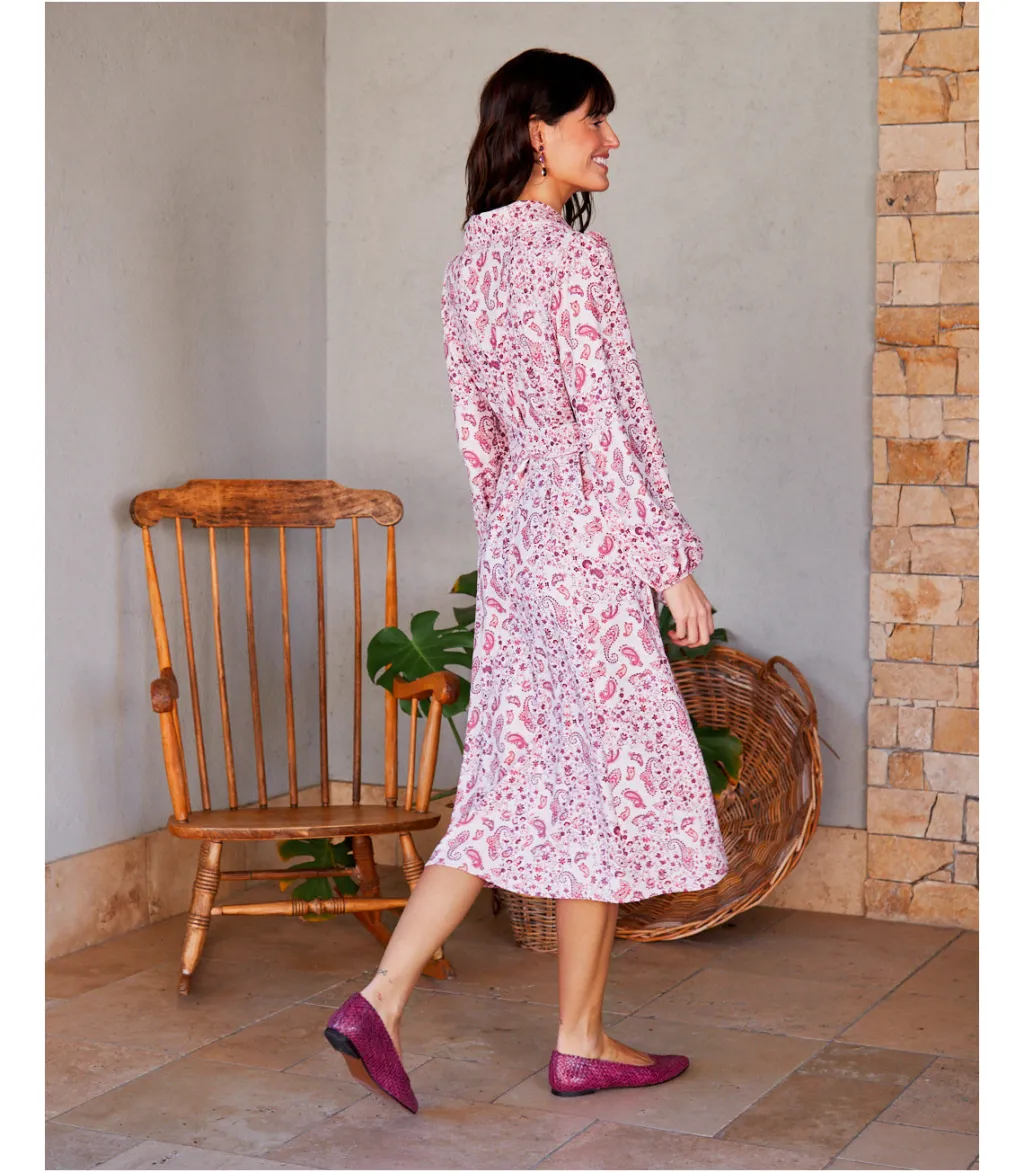 Polin et moi VESTIDOS Y MONOS>Vestido Midi Alista Teja