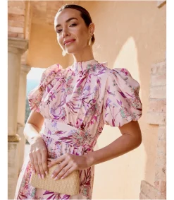 Polin et moi VESTIDOS INVITADA>Vestido Midi Ana Nude