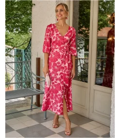 Polin et moi FERIA|VESTIDOS INVITADA>Vestido Midi Regina Rosa