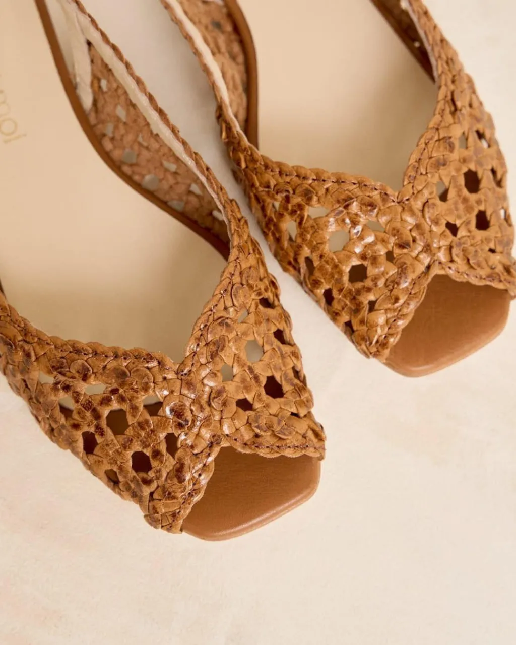 Polin et moi TRENZADOS|BAILARINAS>Zapato Plano Minia Cuero